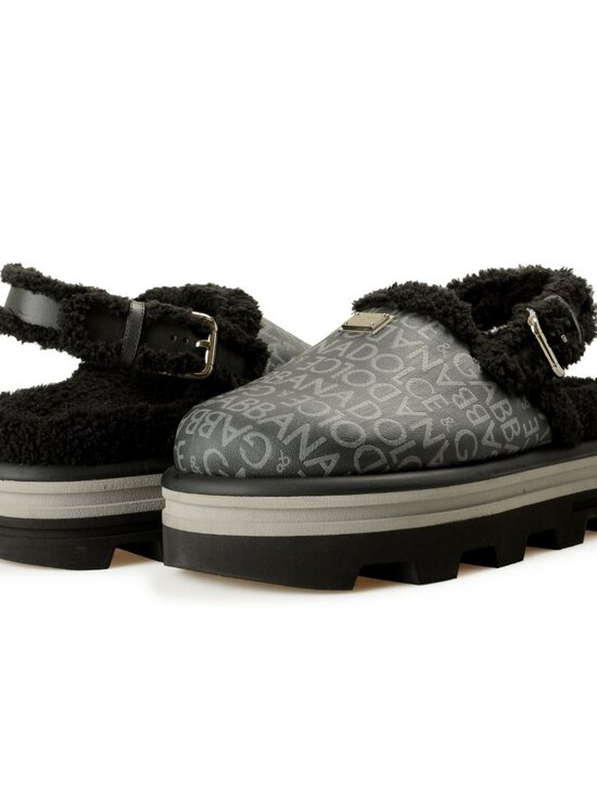 Dolce & Gabbana Men\'s Logo Print Comfort Shoes US 11 UK 10 IT 44
